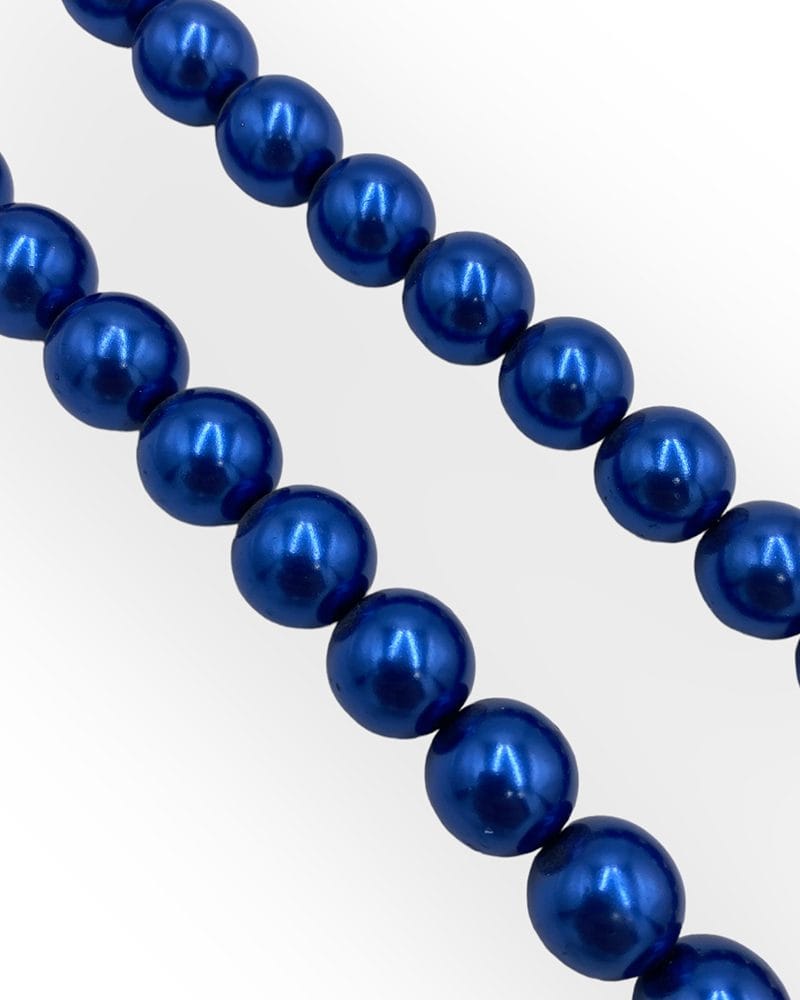 Πέρλες Preciosa Μπλε Ηλεκτρίκ Γυάλινες Χάντρες Τσεχίας