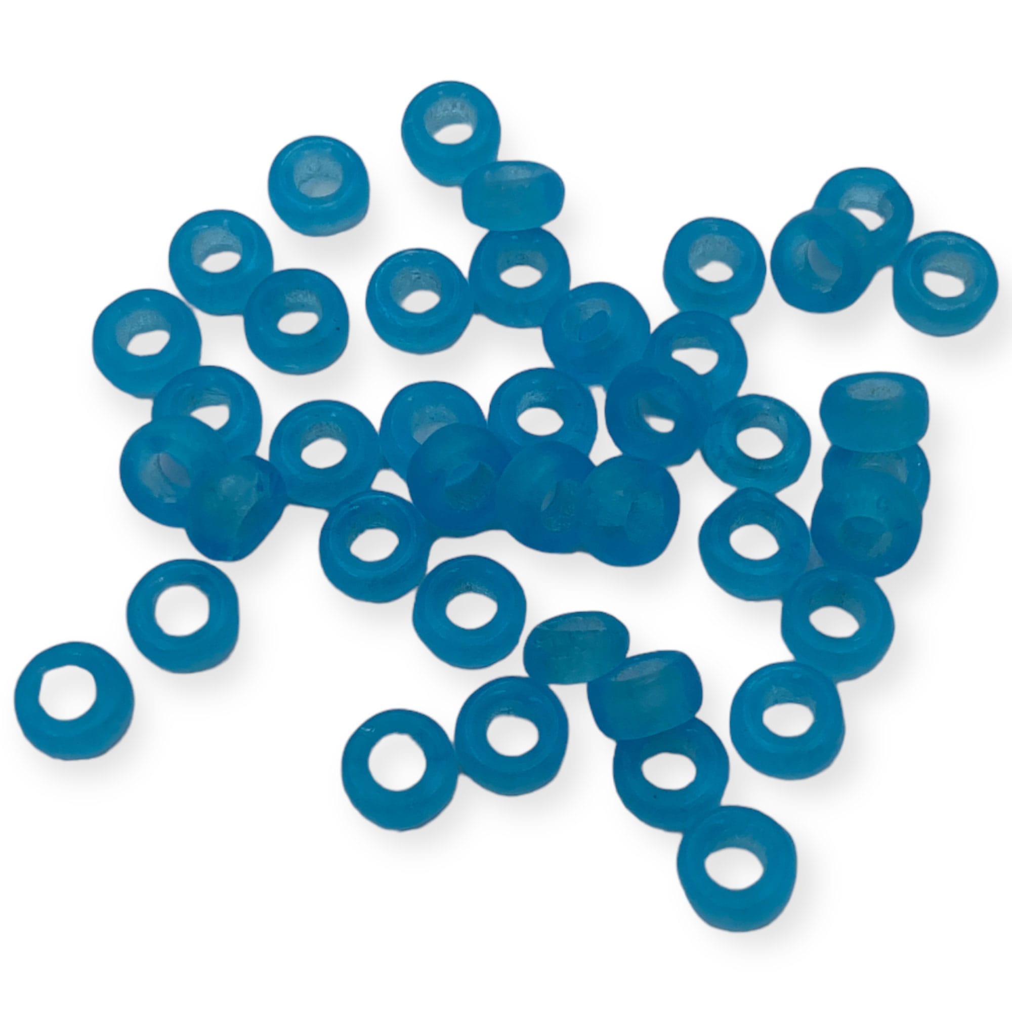 Γυάλινες Χάντρες με μεγάλη τρύπα