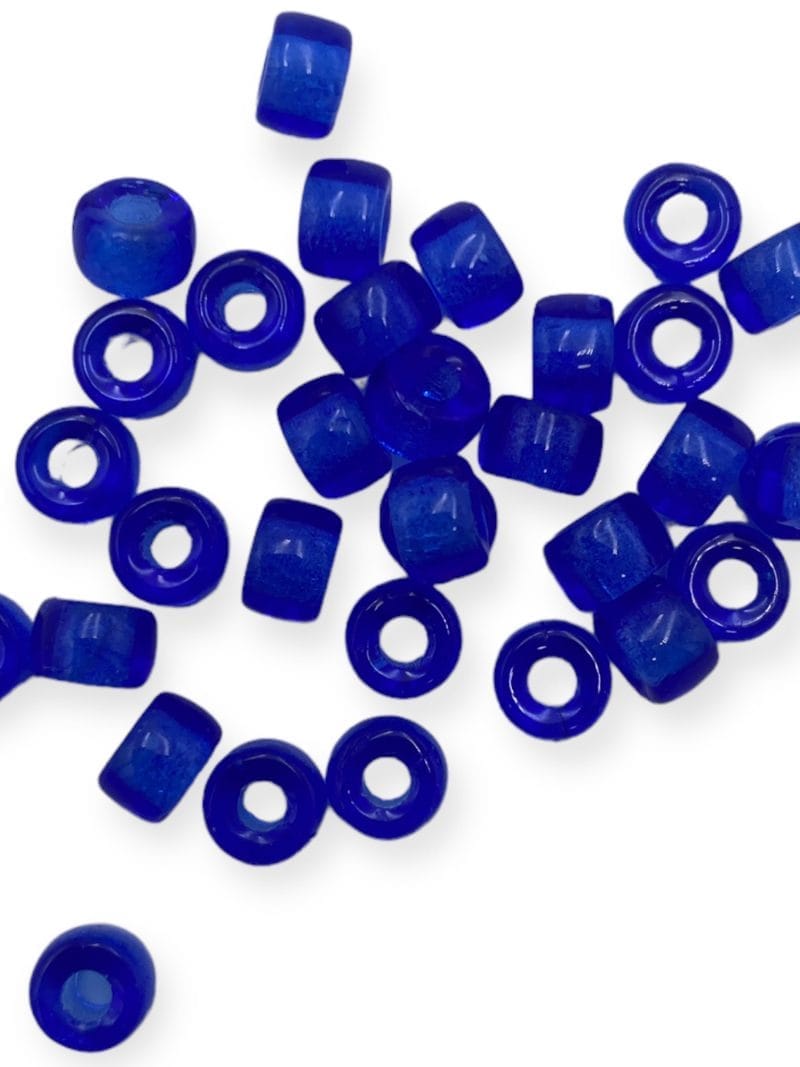 Γυάλινες Χάντρες με μεγάλη τρύπα