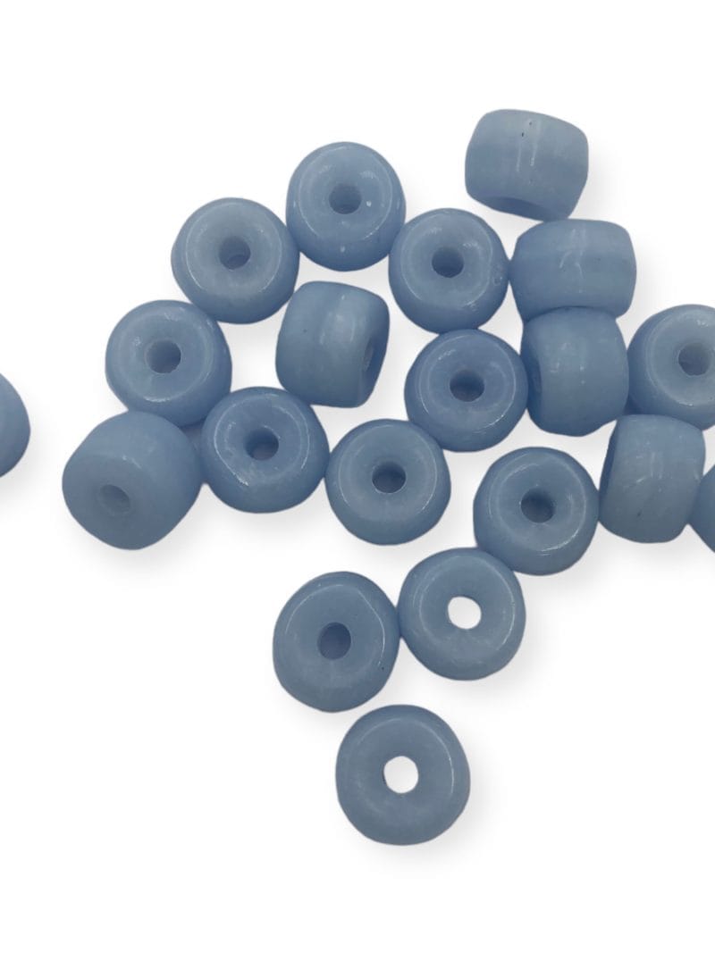 Γυάλινες Χάντρες με μεγάλη τρύπα