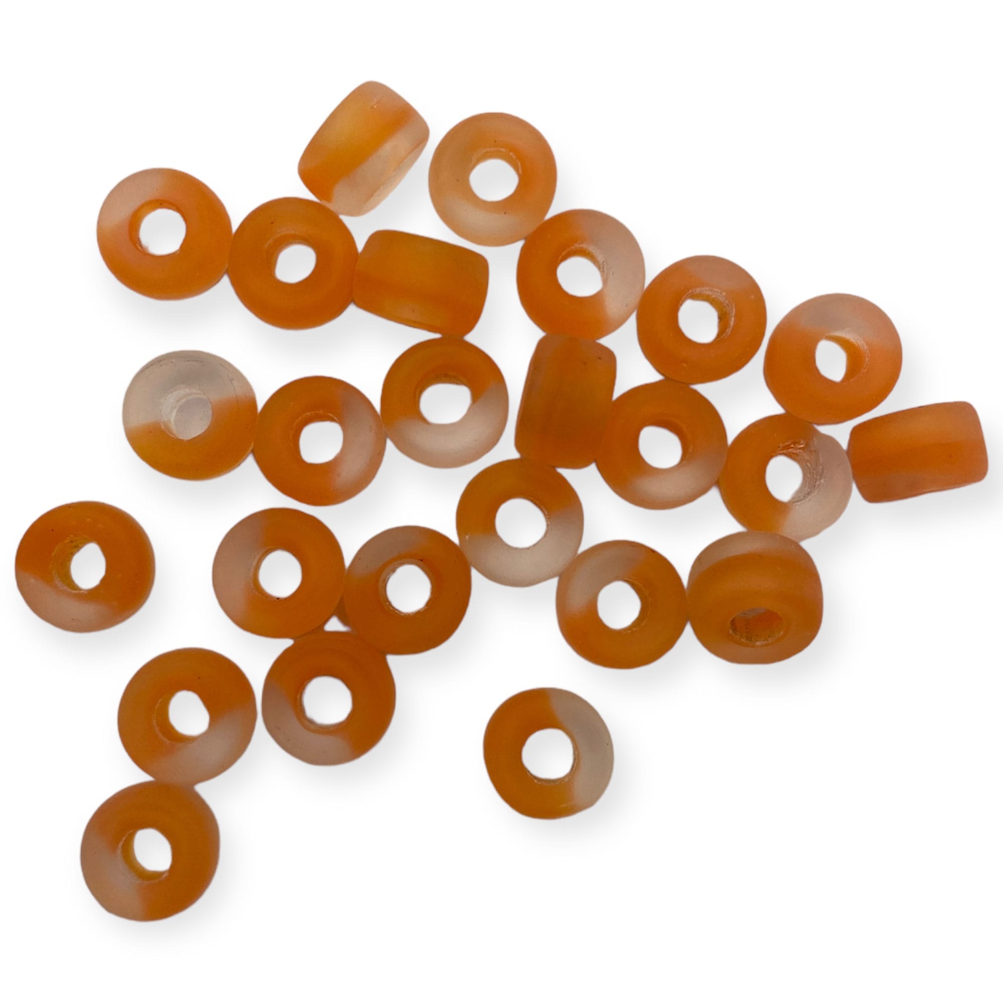 Γυάλινες Χάντρες με μεγάλη τρύπα