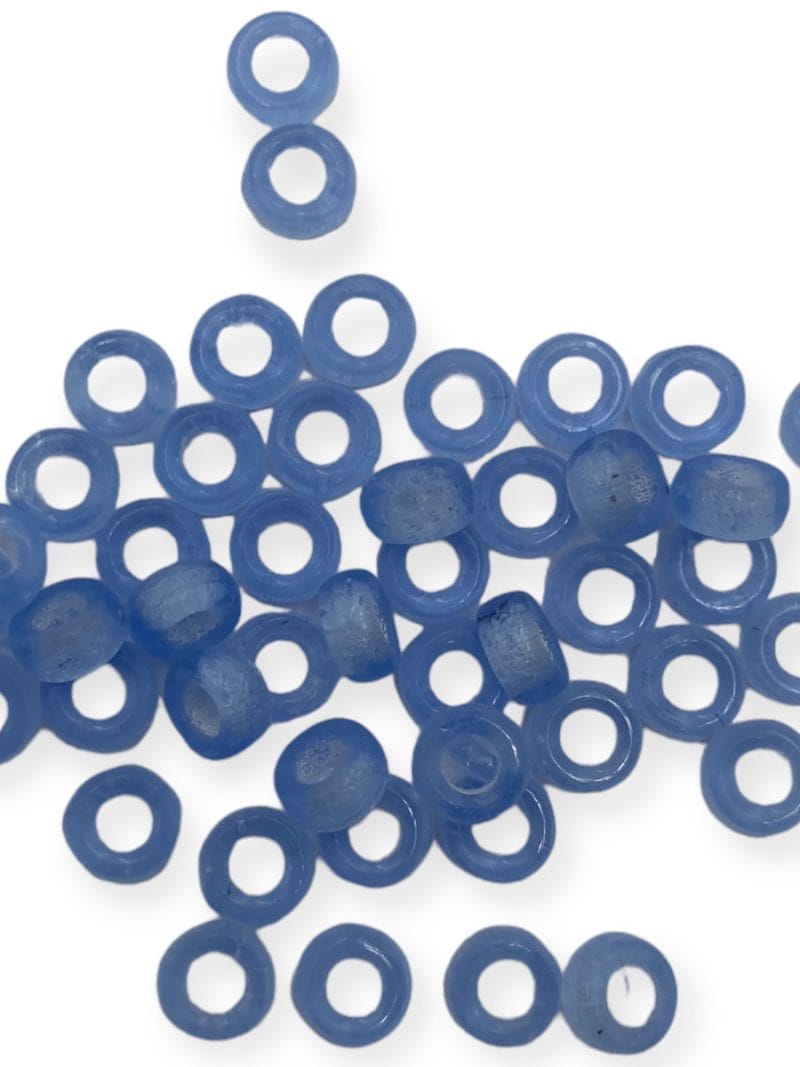 Γυάλινες Χάντρες με μεγάλη τρύπα