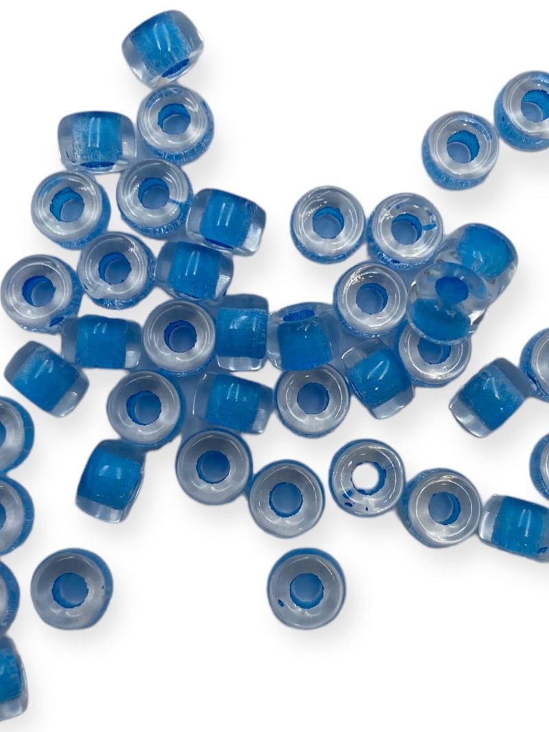 Γυάλινες Χάντρες με μεγάλη τρύπα