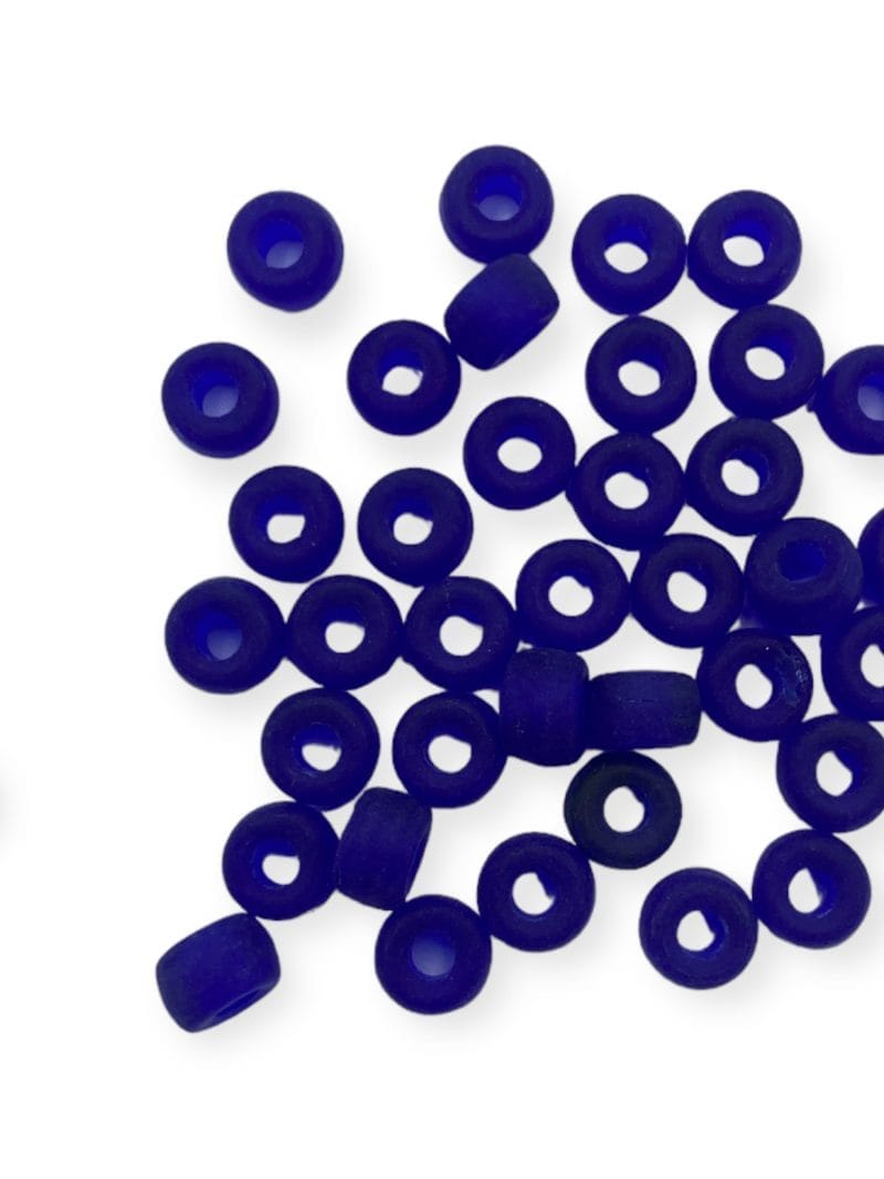 Γυάλινες Χάντρες με μεγάλη τρύπα