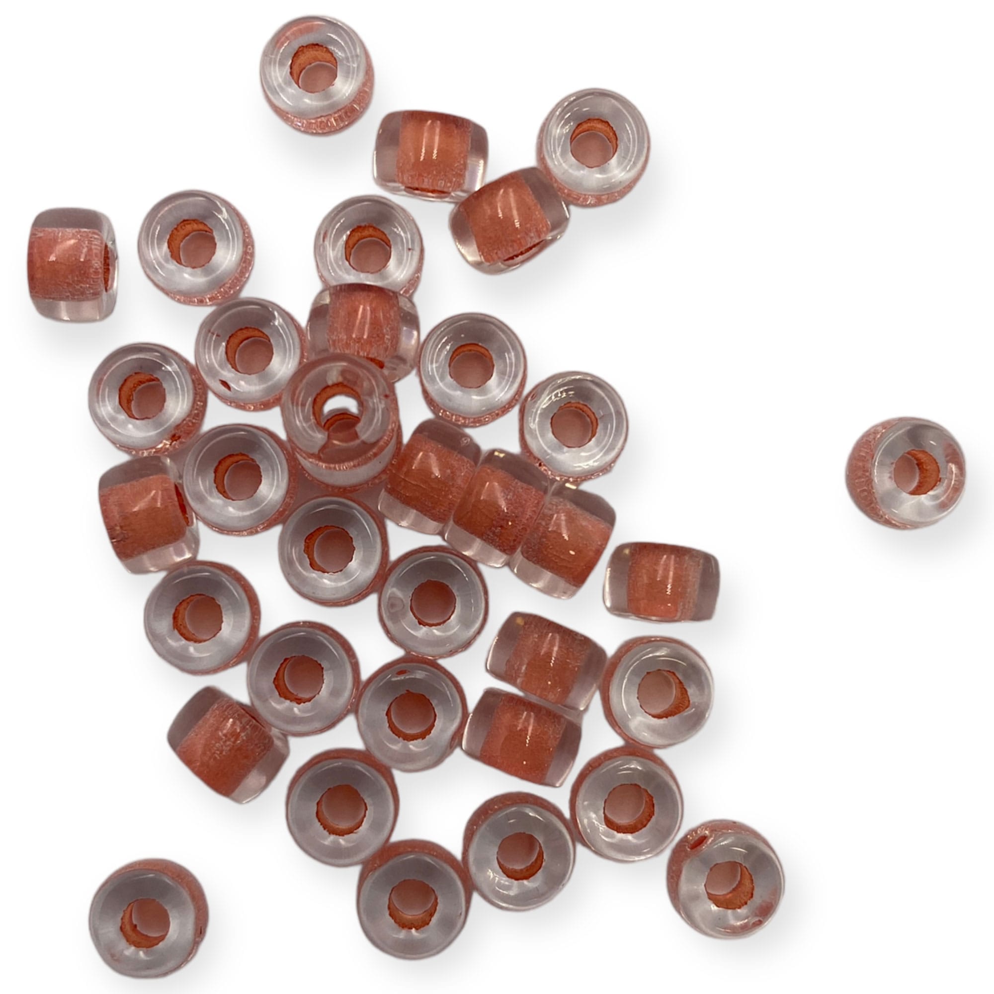 Γυάλινες Χάντρες με μεγάλη τρύπα