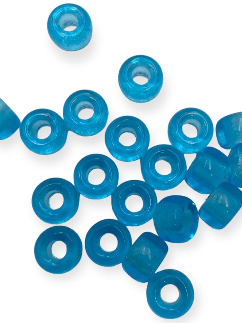 Γυάλινες Χάντρες με μεγάλη τρύπα